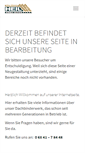 Mobile Screenshot of holzbau-heil.de